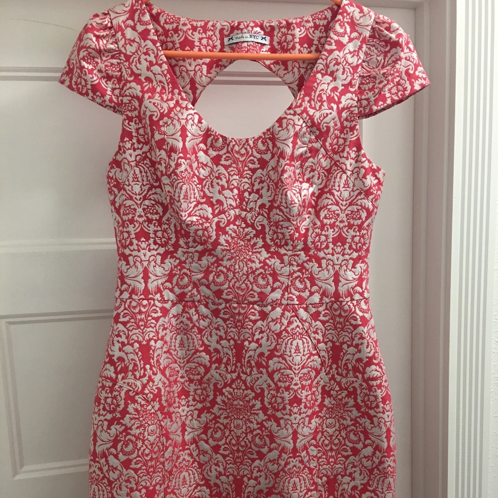 🏝2/$20  Yoana Baraschi Jacquard Two-Tone Dress